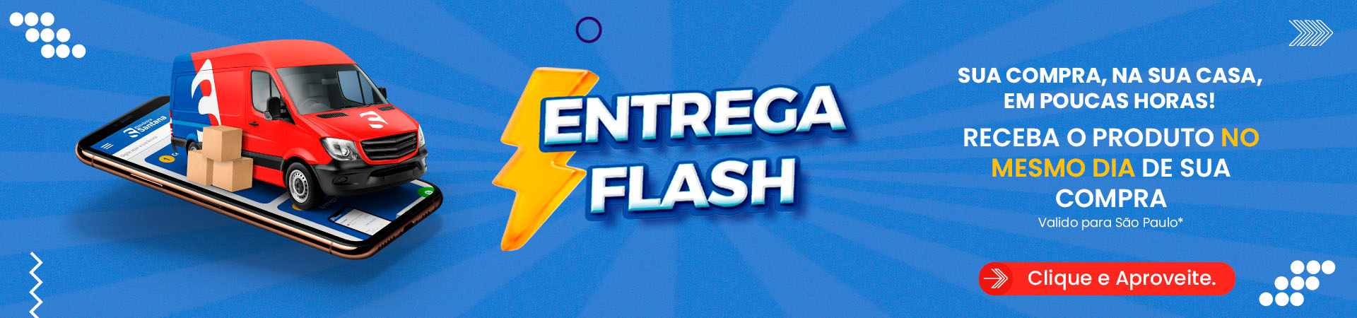 Banner Mobile - Entrega Flash